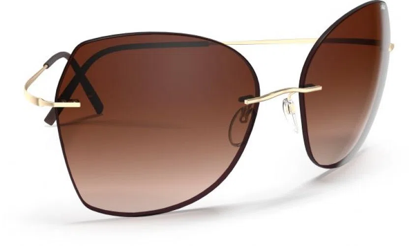 Silhouette Adara Rimless 8192 Sunglasses - view 4